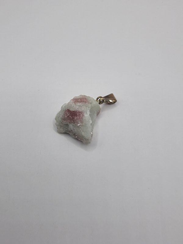 Pingente turmalina rosa